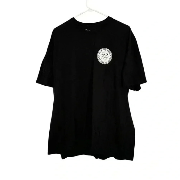 Rick And Morty Shirt Men XXL Black Cotton Crew Short Sleeve Adult Scientist - Picture 2 of 10